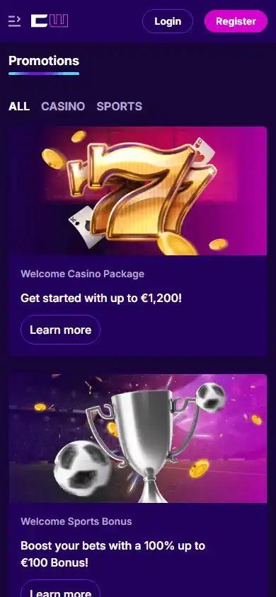 Cipherwins Casino screenshot 6