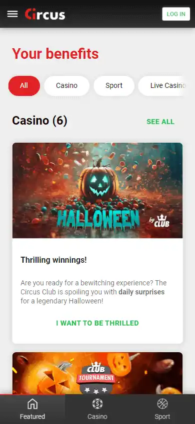 Circus Casino screenshot 6