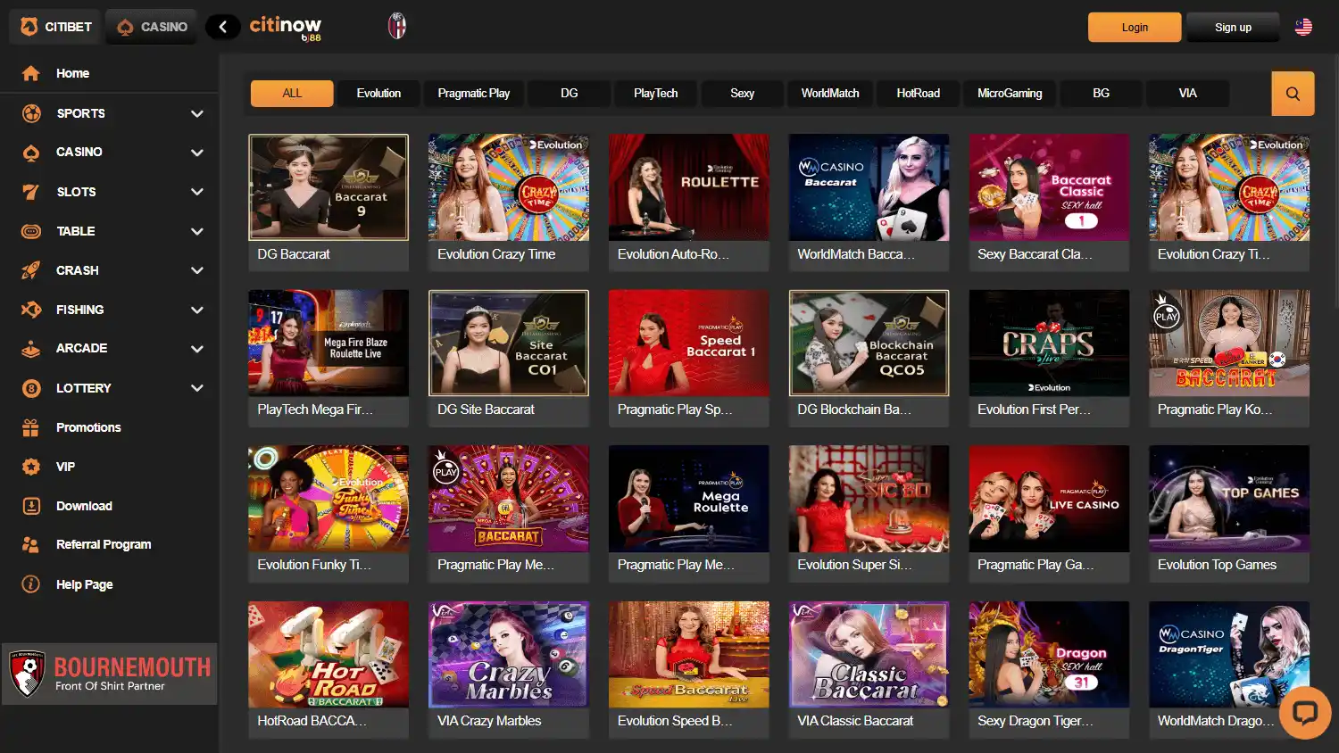 Citinow Casino screenshot 2