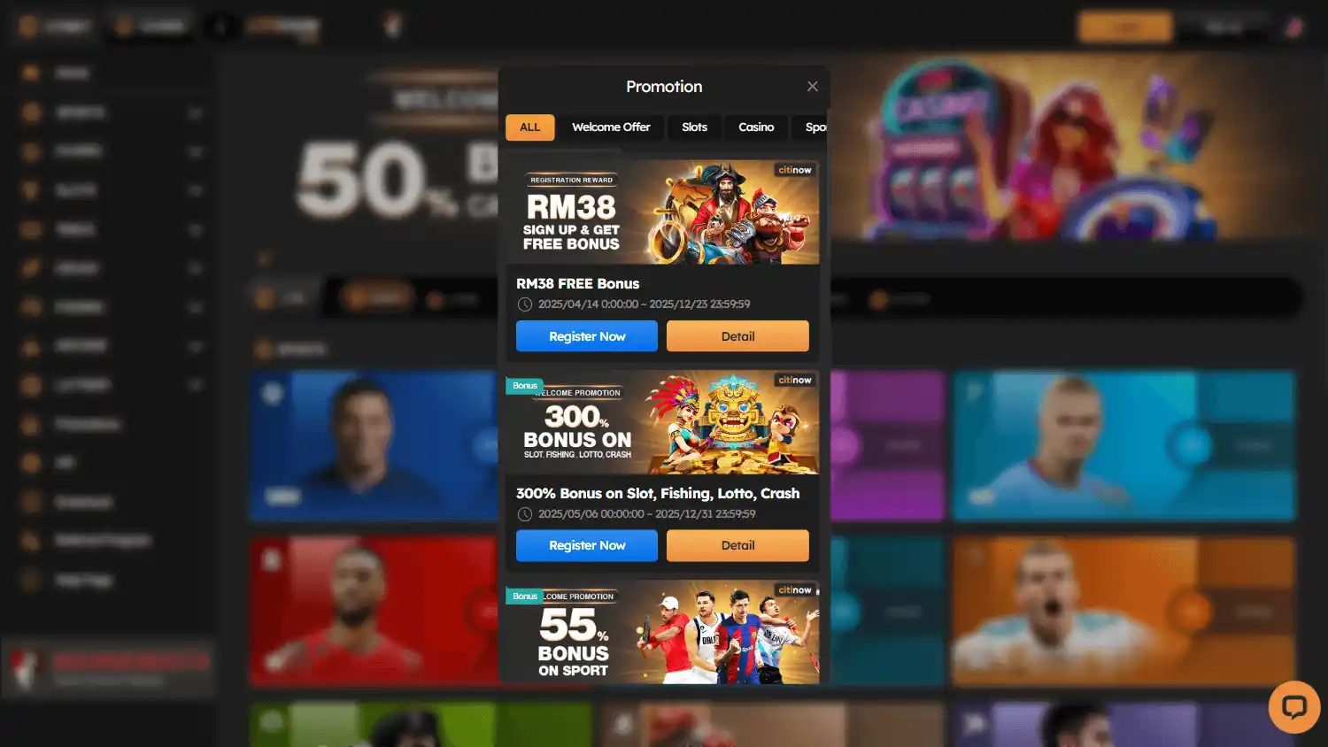 Citinow Casino screenshot 3
