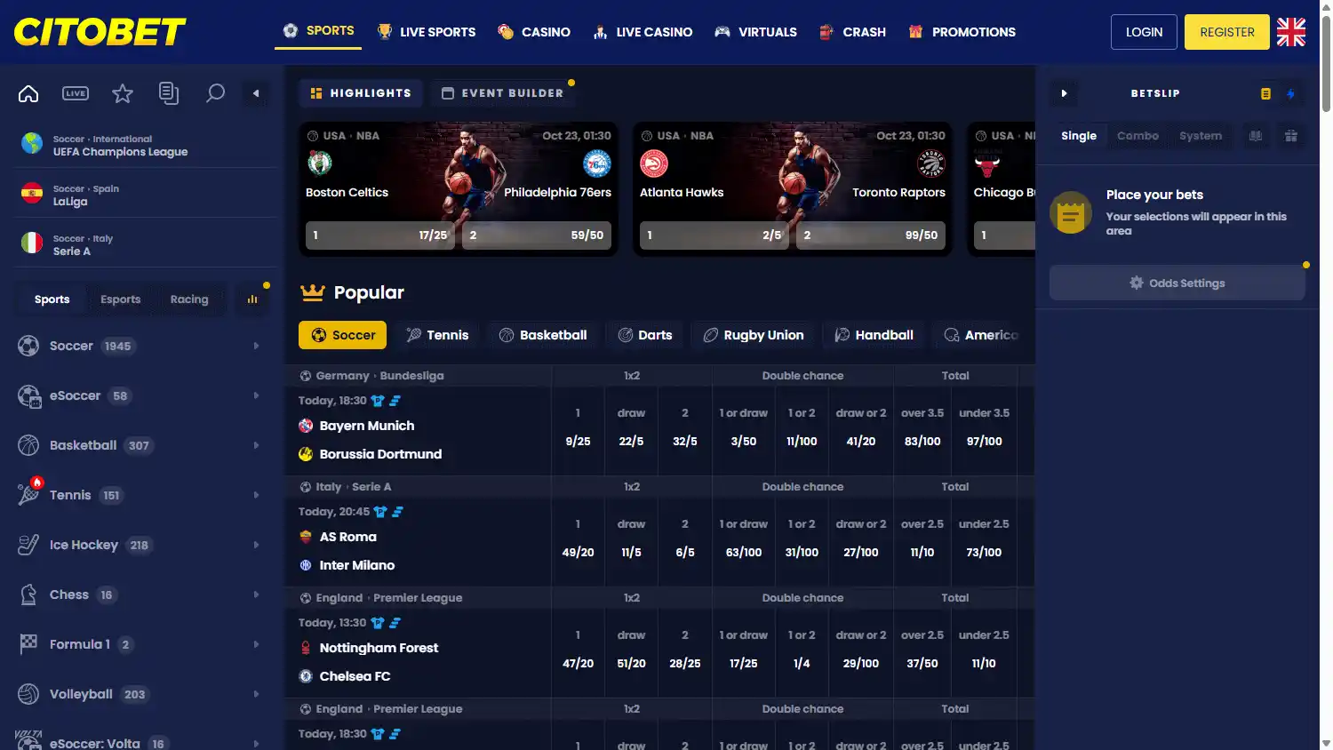 CitoBet Casino screenshot 1