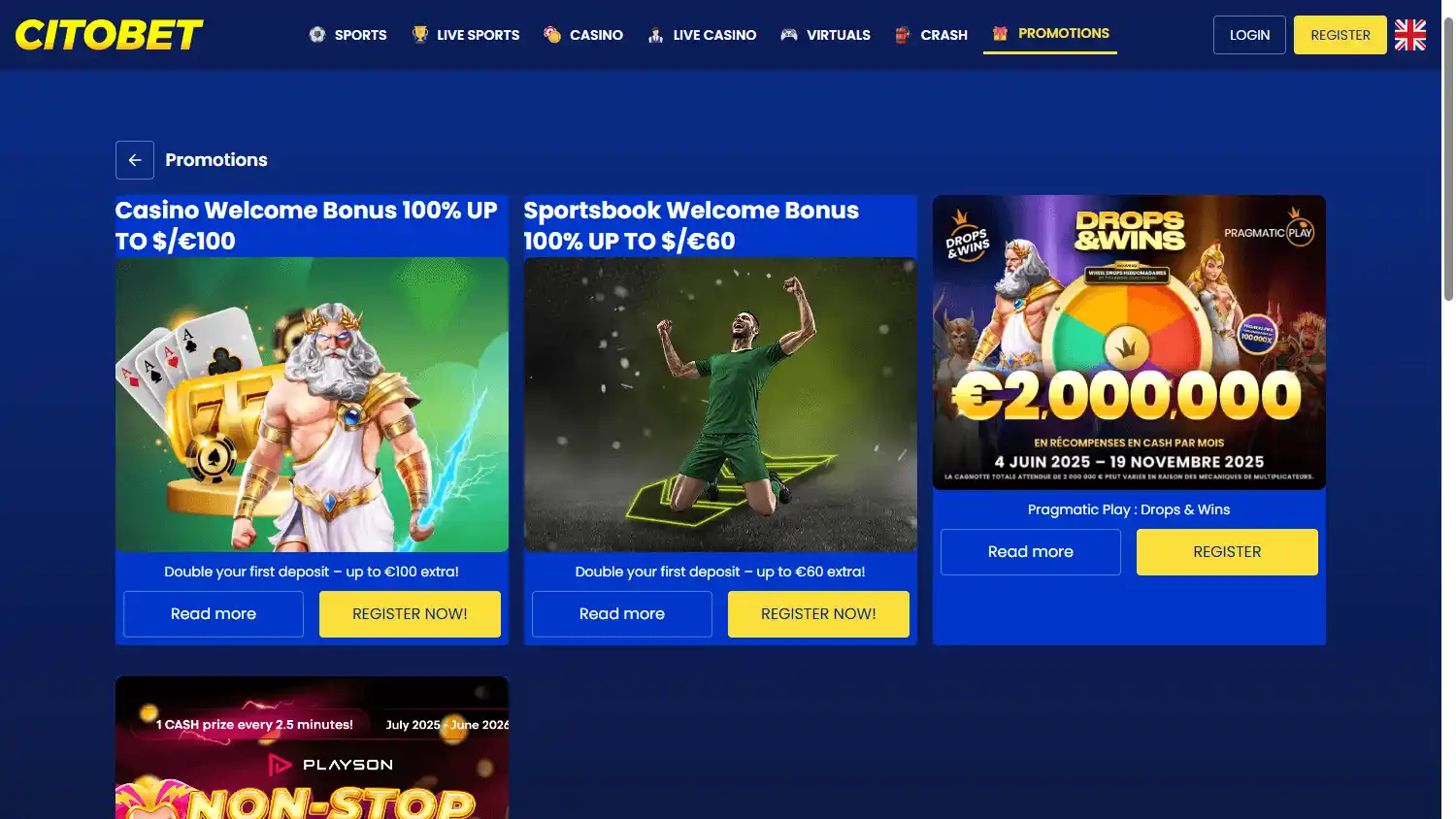 CitoBet Casino screenshot 3