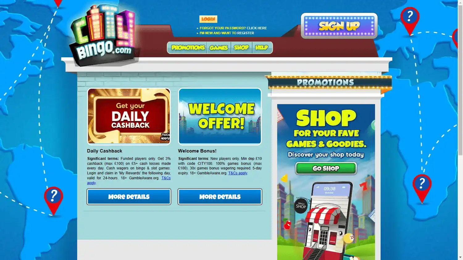City Bingo Casino screenshot 3