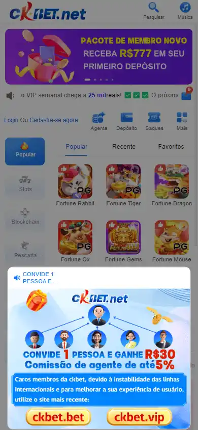 CKBet Casino screenshot 2