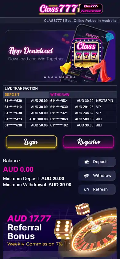 Class777 Casino screenshot 2