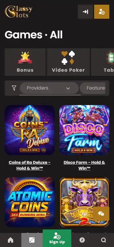Classy Slots Casino screenshot 5