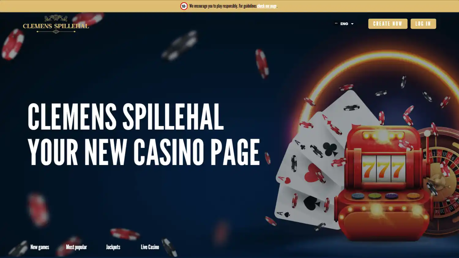 ClemensSpillehal Casino screenshot 1