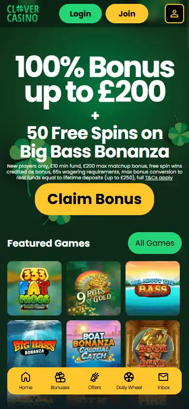 Clover Casino screenshot 4