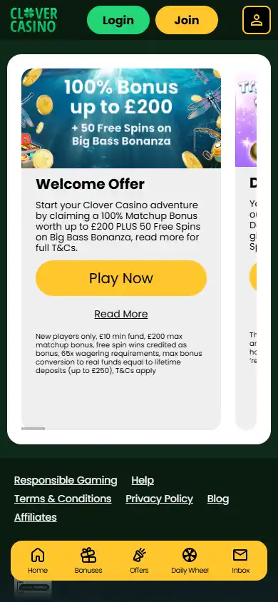 Clover Casino screenshot 6