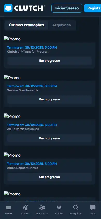 Clutch Casino screenshot 5