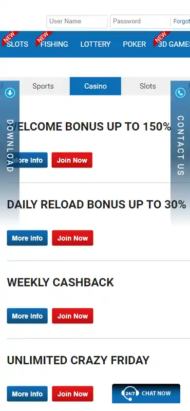 CMD368 Casino screenshot 6