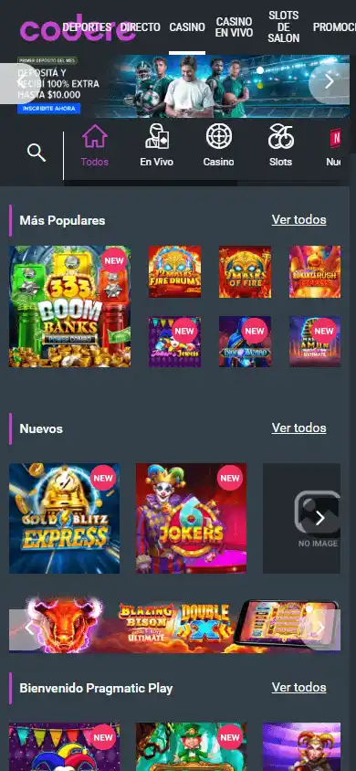 Codere Casino screenshot 5