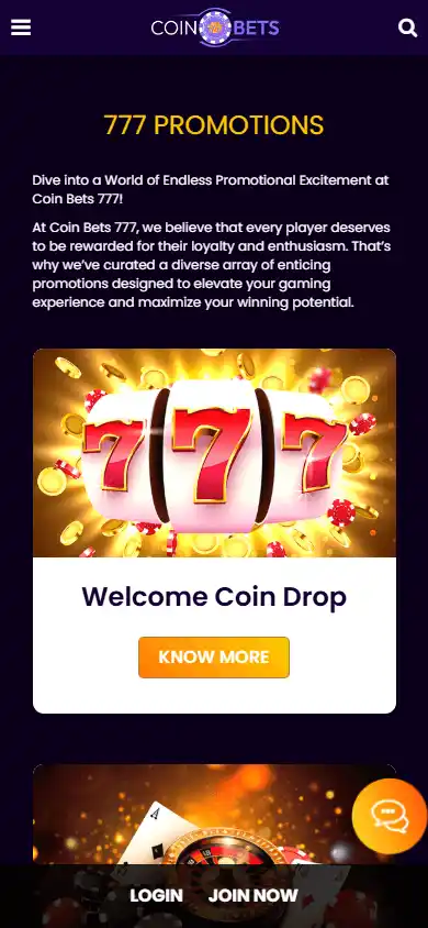 CoinBets777 Casino screenshot 6