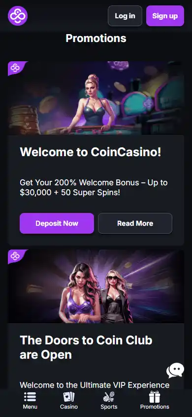Coincasino.com screenshot 6