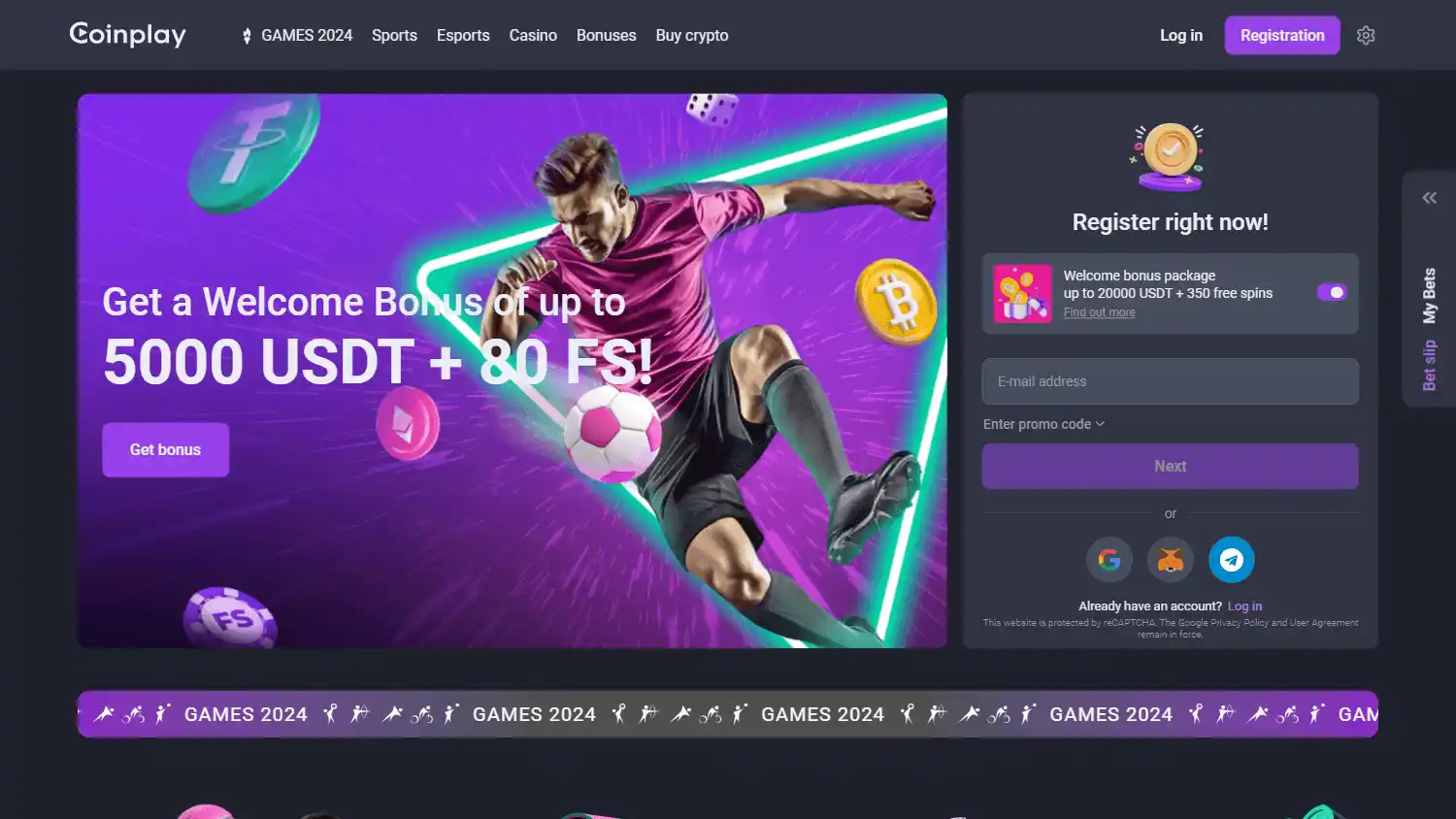 Coinplay Casino screenshot 1