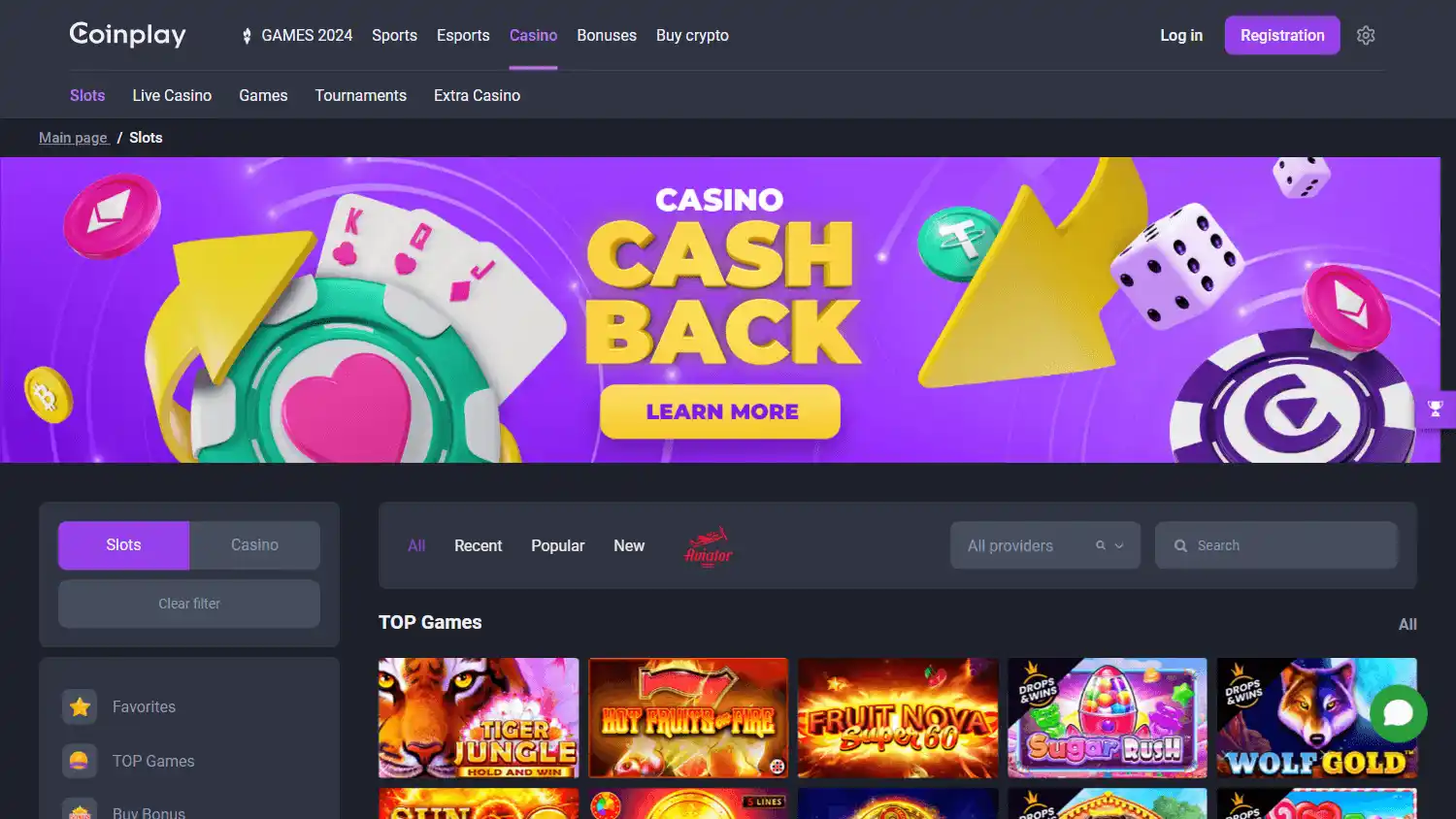Coinplay Casino screenshot 2