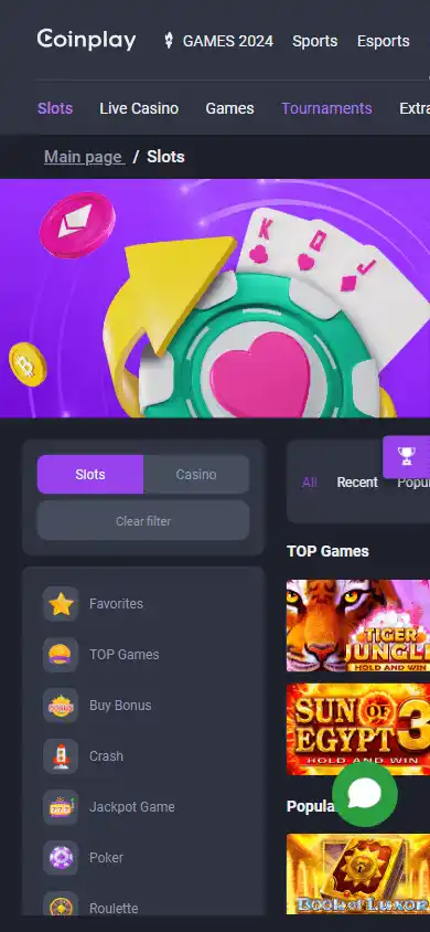 Coinplay Casino screenshot 5