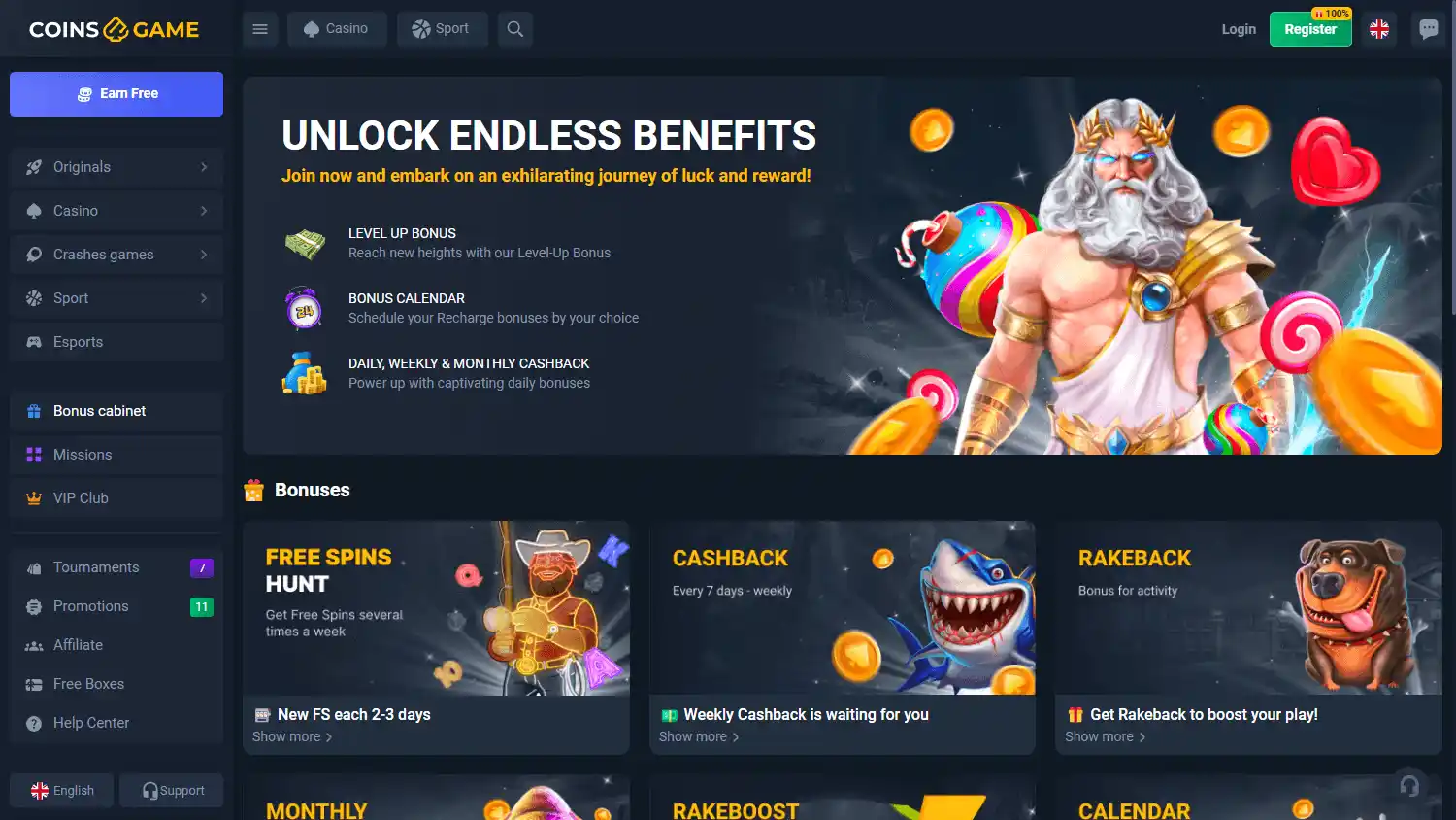 Coins.Game Casino screenshot 3