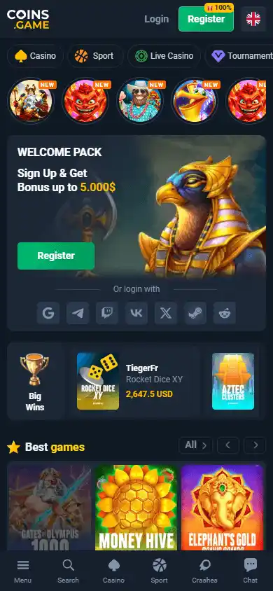 Coins.Game Casino screenshot 4