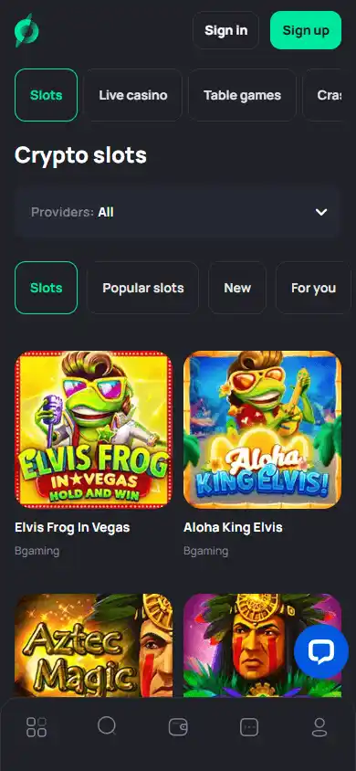 Coinslotty Casino screenshot 5