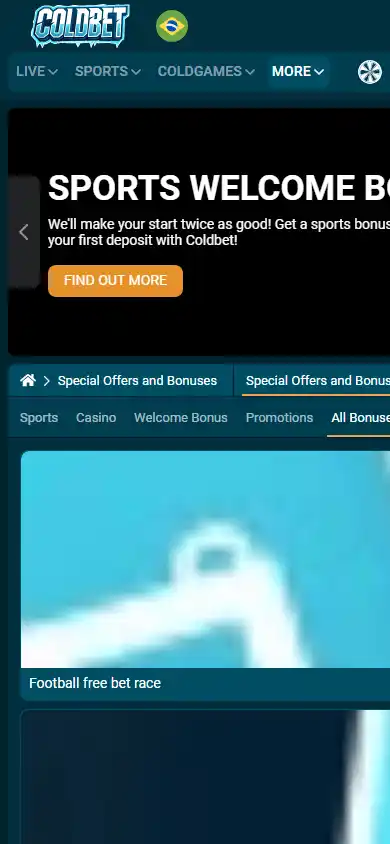 ColdBet Casino screenshot 4