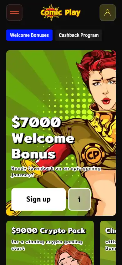 ComicPlay Casino screenshot 5