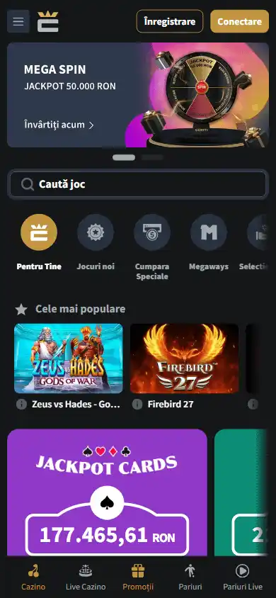Conticazino Casino screenshot 3