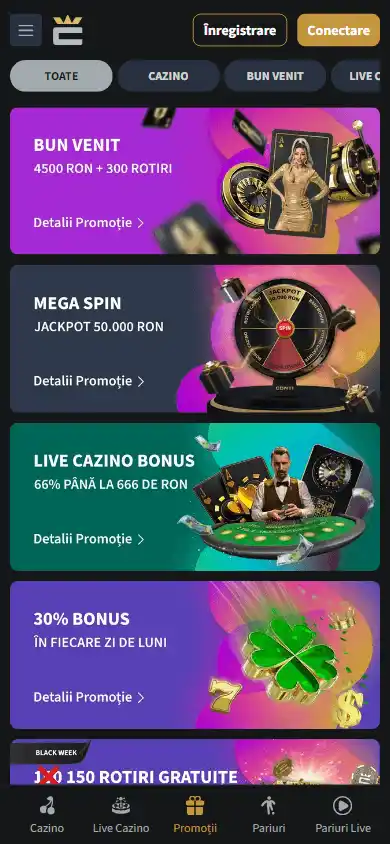 Conticazino Casino screenshot 4
