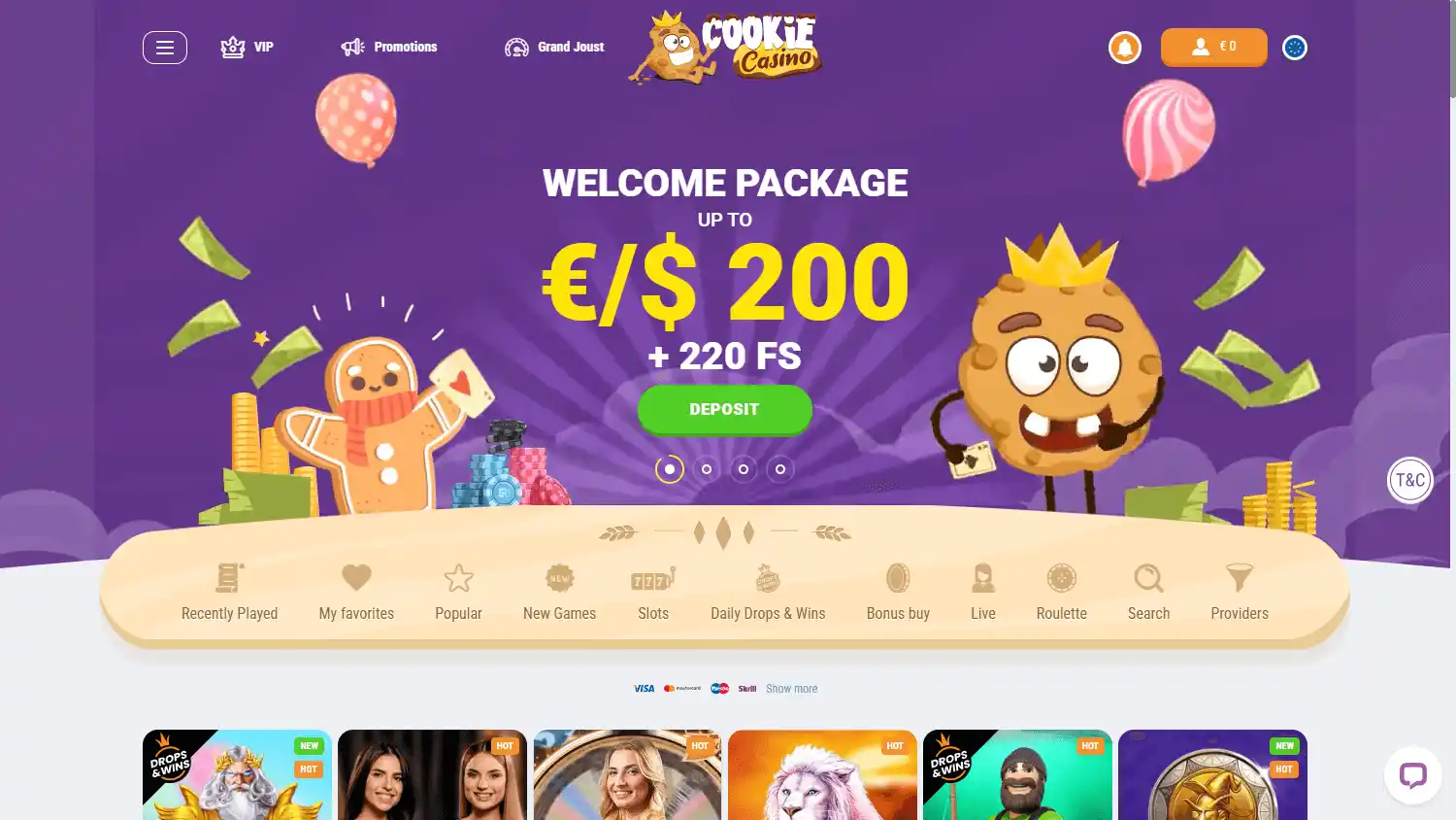 Cookie Casino screenshot 1