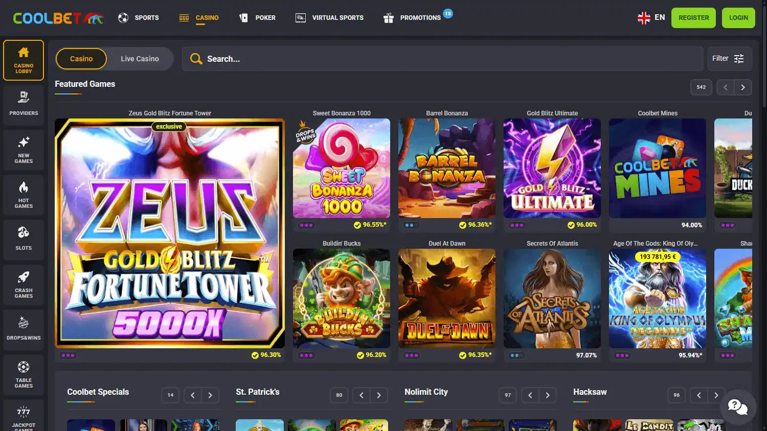 Coolbet Casino PE screenshot 3