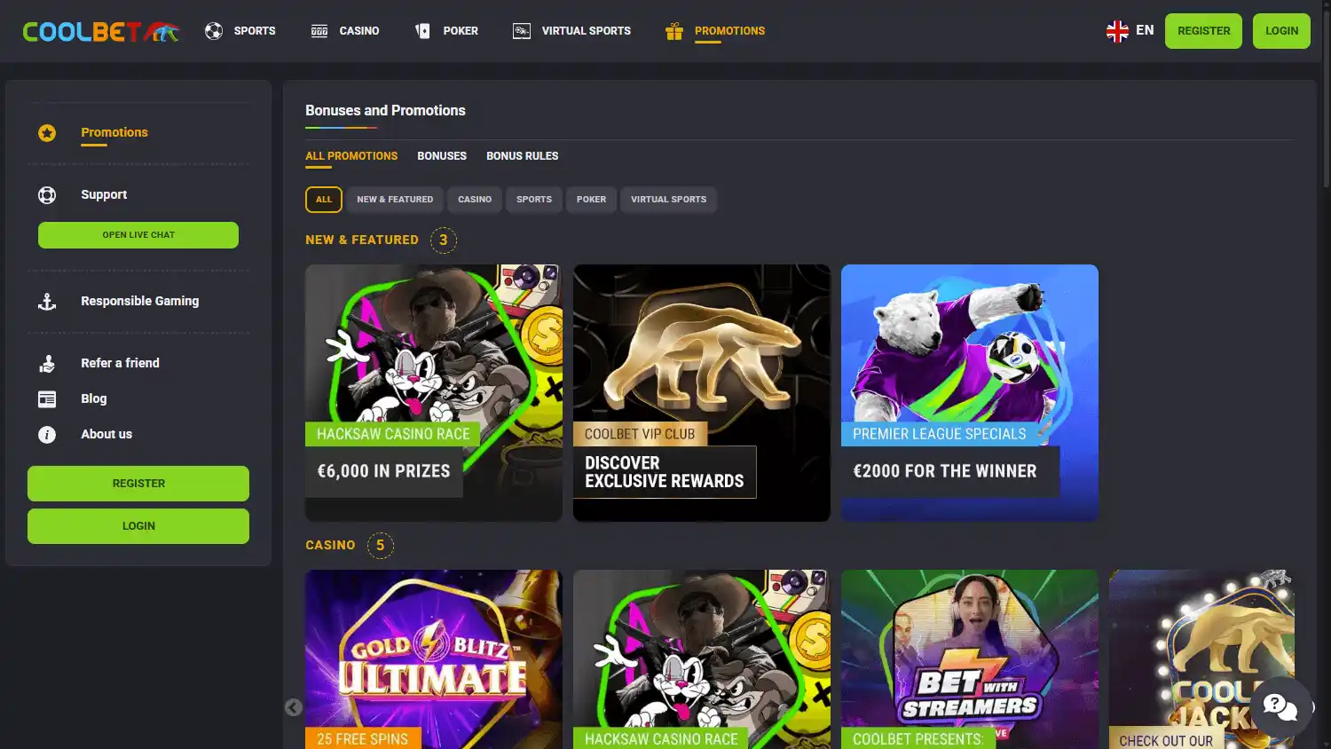 Coolbet Casino PE screenshot 4