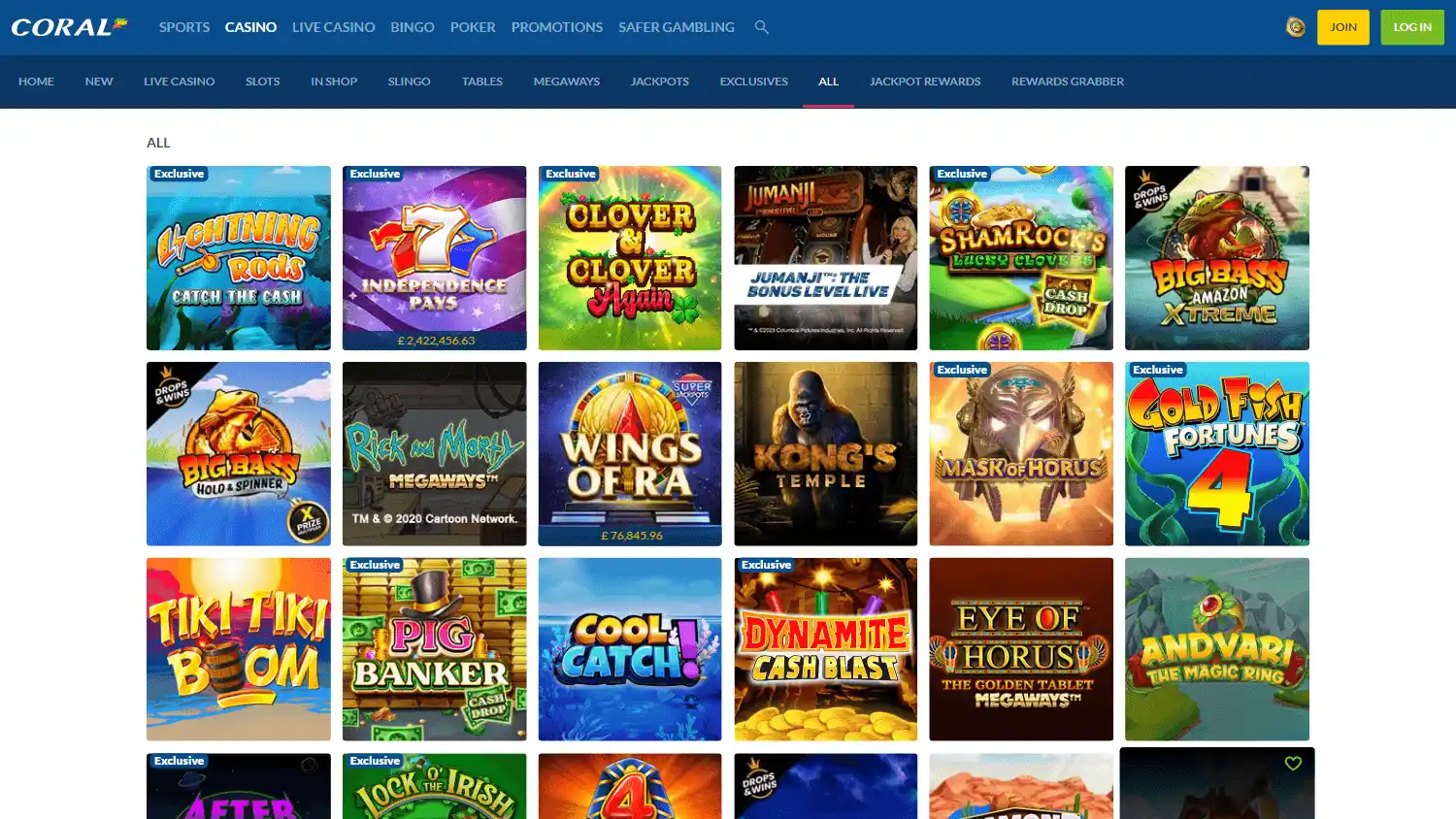 Coral Casino screenshot 2