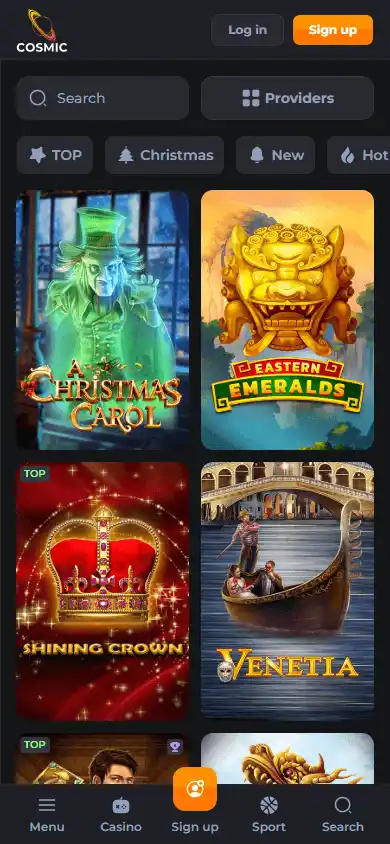 CosmicSlot Casino screenshot 5