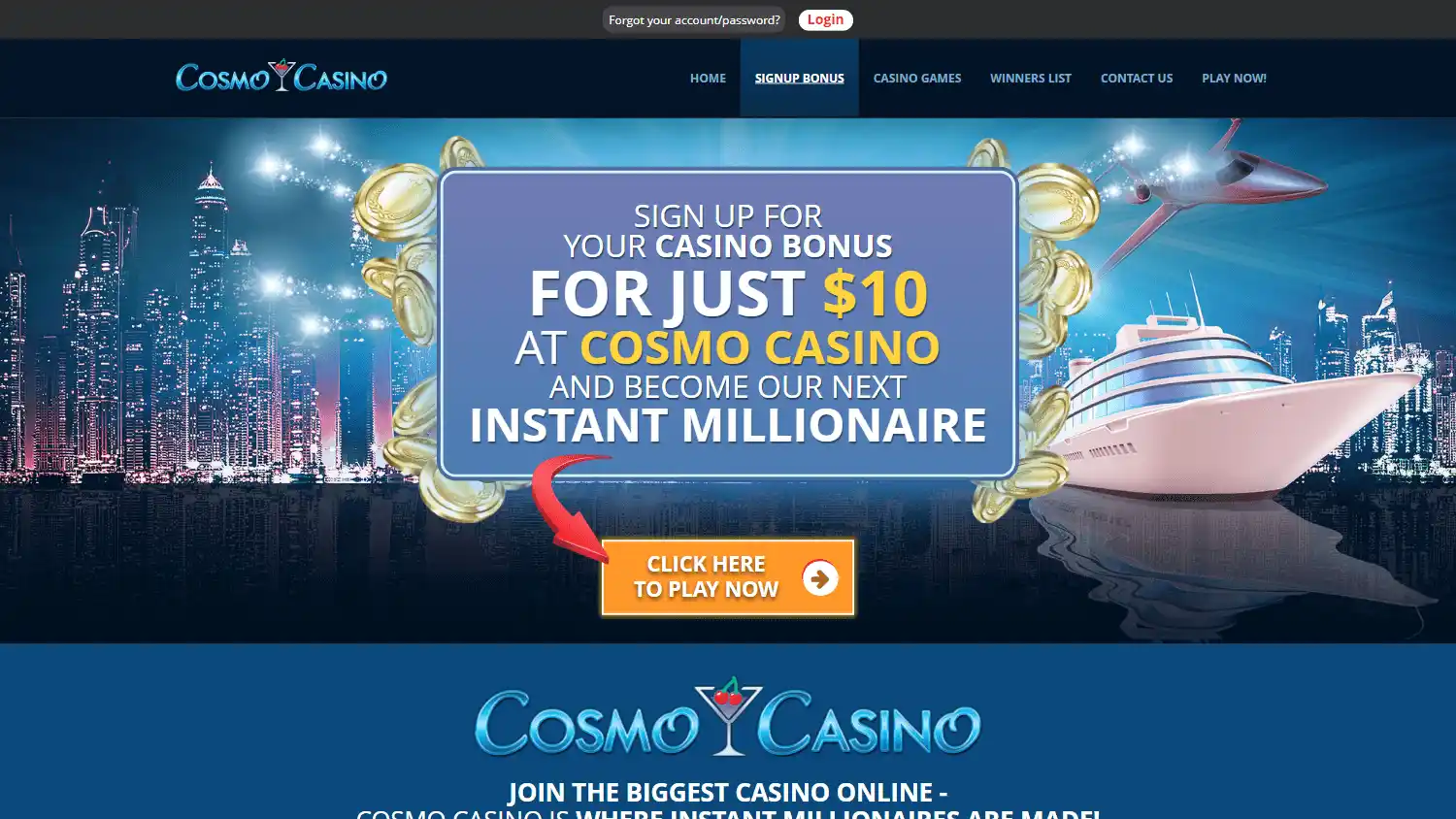 Cosmo Casino screenshot 3