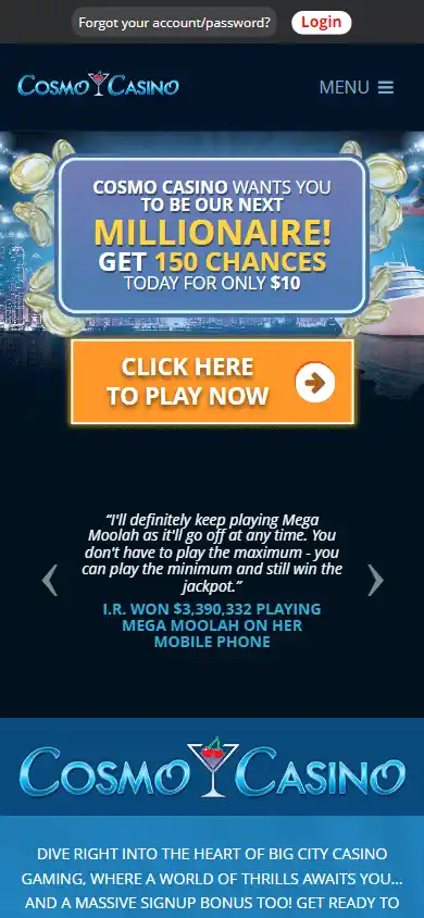 Cosmo Casino screenshot 4