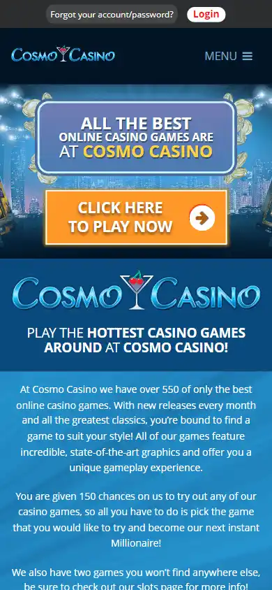 Cosmo Casino screenshot 5