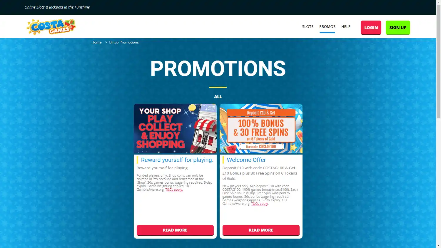 Costa Games Casino screenshot 3