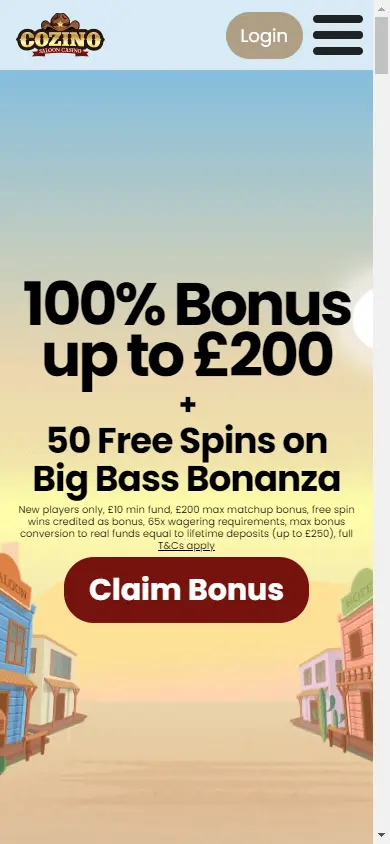 Cozino Casino screenshot 4