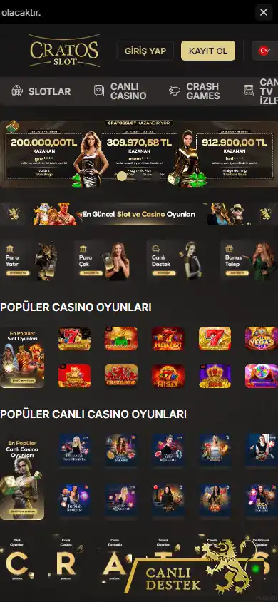 Cratos Slot Casino screenshot 4