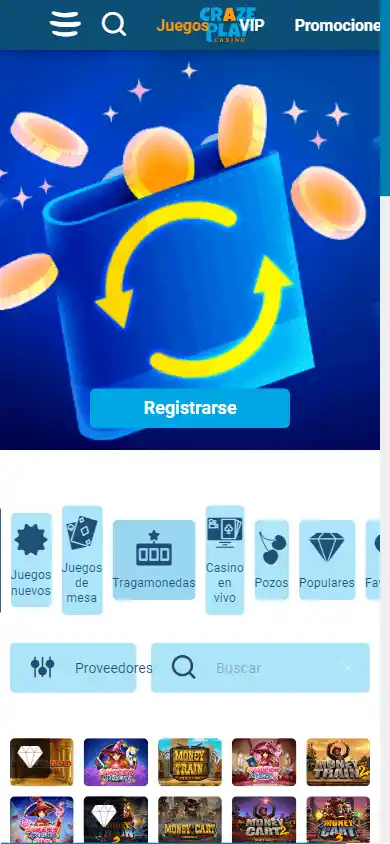 Craze Play Casino screenshot 5
