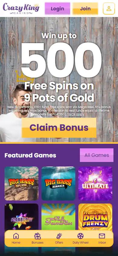 Crazy King Casino screenshot 4