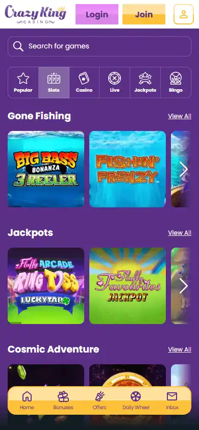Crazy King Casino screenshot 5