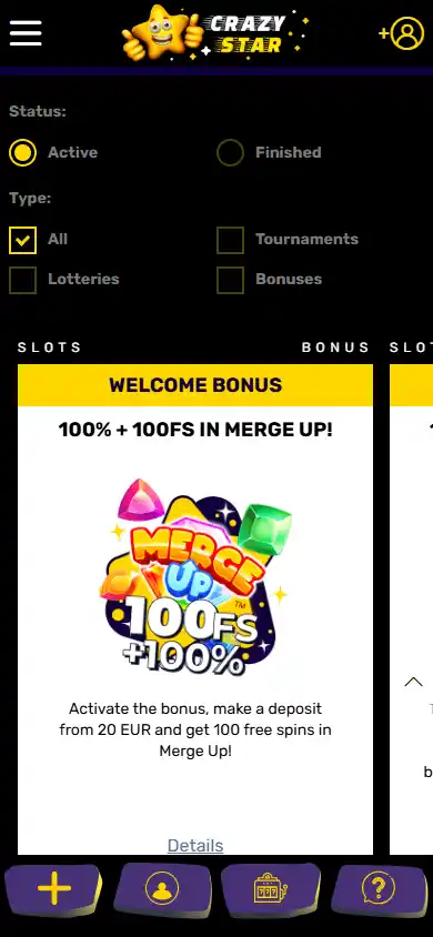 Crazy Star Casino screenshot 6