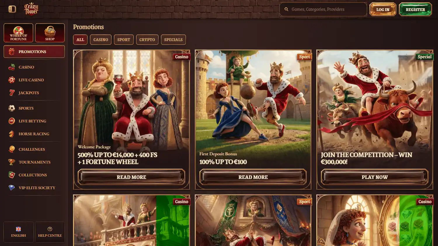 Crazy Tower Casino screenshot 3