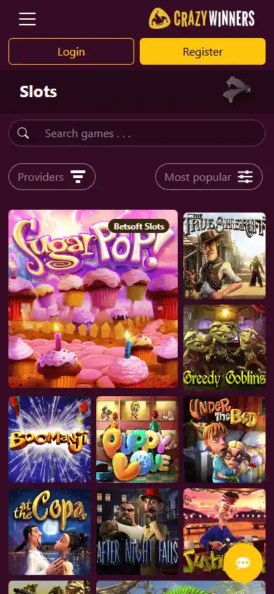 CrazyWinners Casino screenshot 5