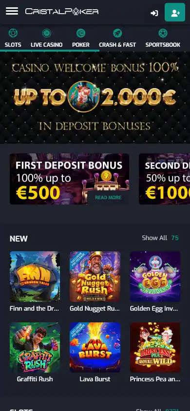 Cristal Poker Casino screenshot 4
