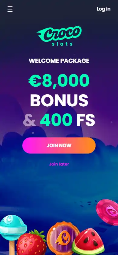 Crocoslots Casino screenshot 4