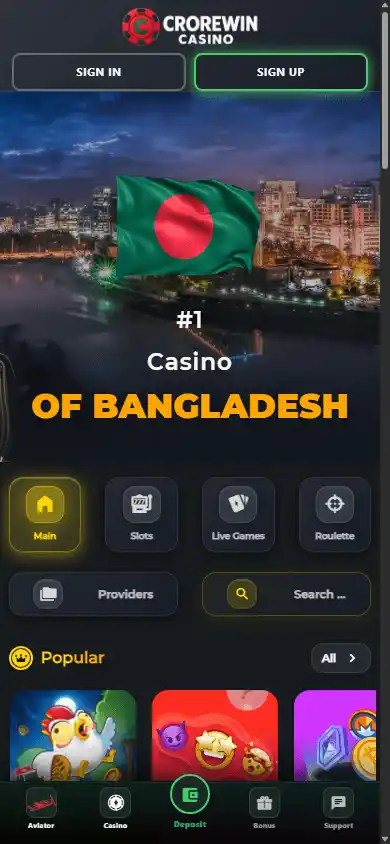Crorewin Casino screenshot 3
