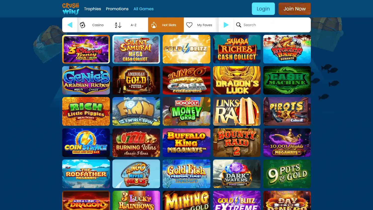 Crush Wins Casino screenshot 3