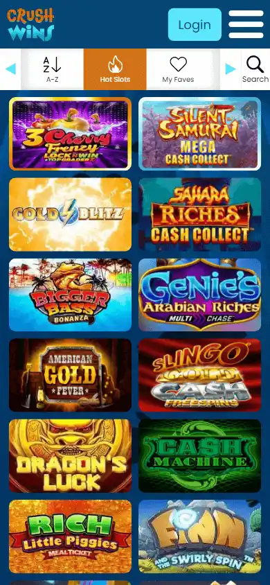 Crush Wins Casino screenshot 6